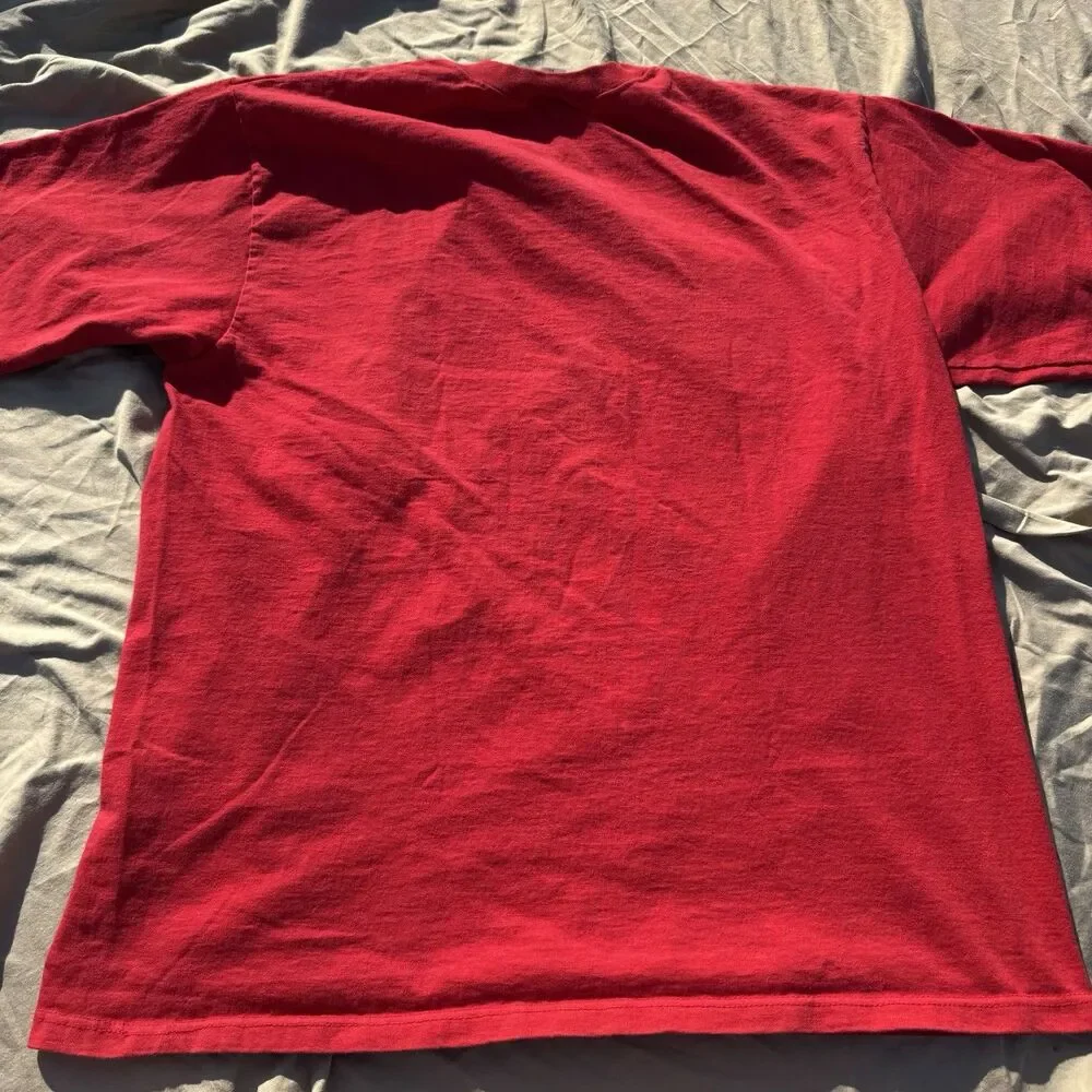 St. Louis Cardinals Tee Mens Sz XL Red CSA Made in USA Baseball Shirt Heavy